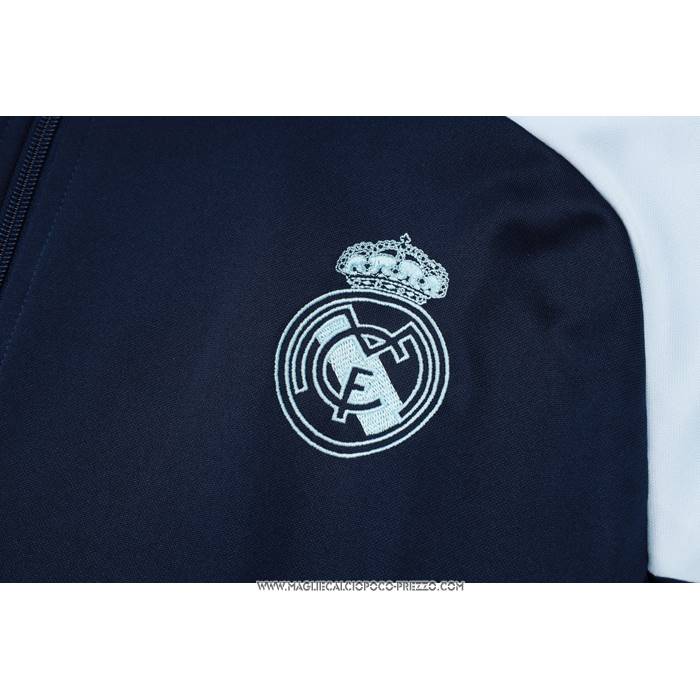 Tuta da Track Giacca
 Real Madrid 2024 Bambino
 Blu
 Scuro
 -25